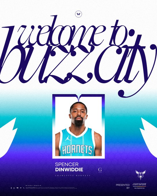 黄蜂官方欢迎丁威迪加盟